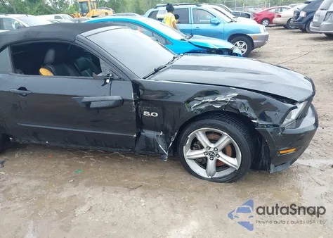 2012 Ford Mustang Gt Premium from USA, damaged, VIN 1ZVBP8FF4C5213312